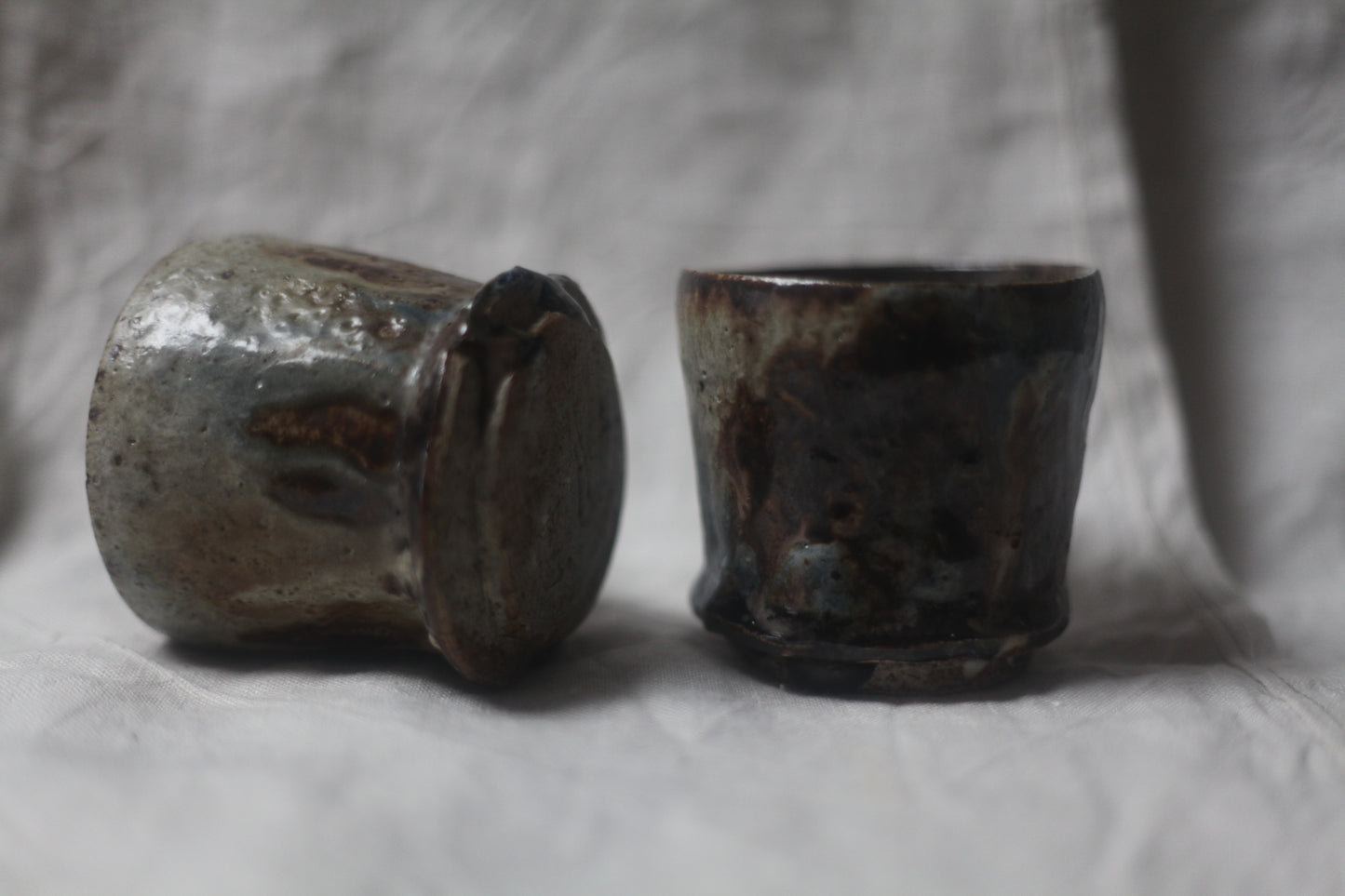 melted tumblers