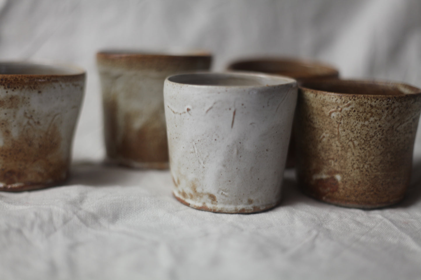 cream tumblers