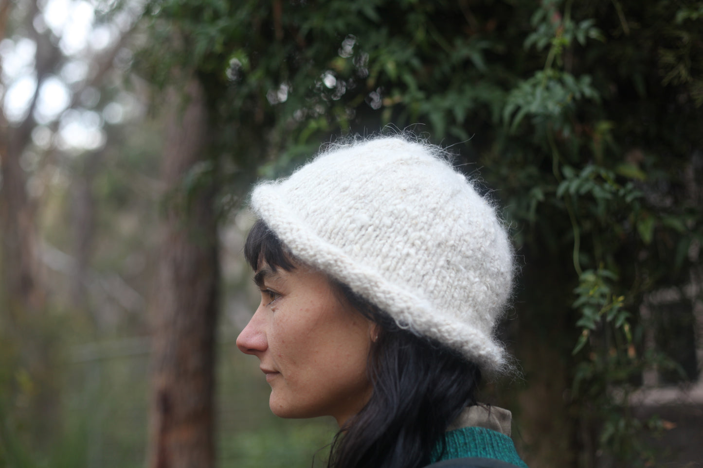 handspun knitted beanie (pre-order)